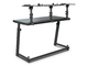 GRAVITY - Tavolo da Dj con supporti per laptop e studio monitor
