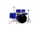 MAPEX - Set Comet Rock 5 pezzi completo di piatti, hardware e seggiolino. Finitura IB Indigo Blue