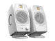 ADAM AUDIO - Coppia monitor attivi WHITE, connessione USB-C e TRS, woofer 3,5”, D-ART tweeter, 70W RMS, include supporto inclinabile di 15°
