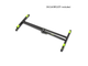 GRAVITY - Supporto tastiera a X semplice nero