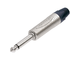 NEUTRIK - 6.3 mm Jack Plug 2 Pin Mono male, Nickel-Plated