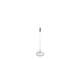 GRAVITY - Asta microfonica dritta con base tonda bianco