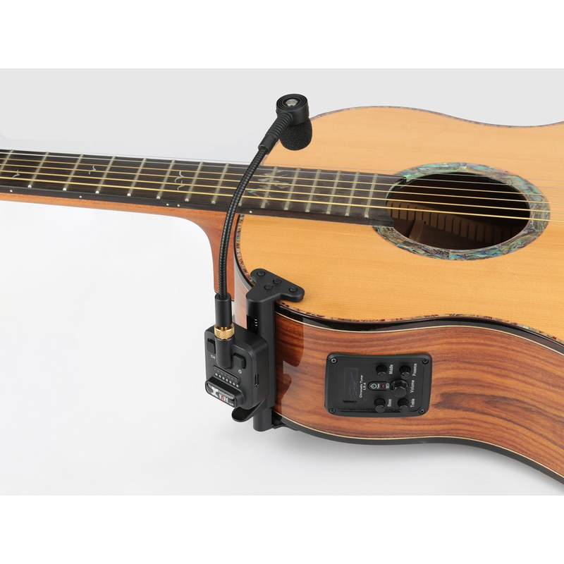 XVIVE - Sistema microfonico wireless digitale per chitarre acustiche