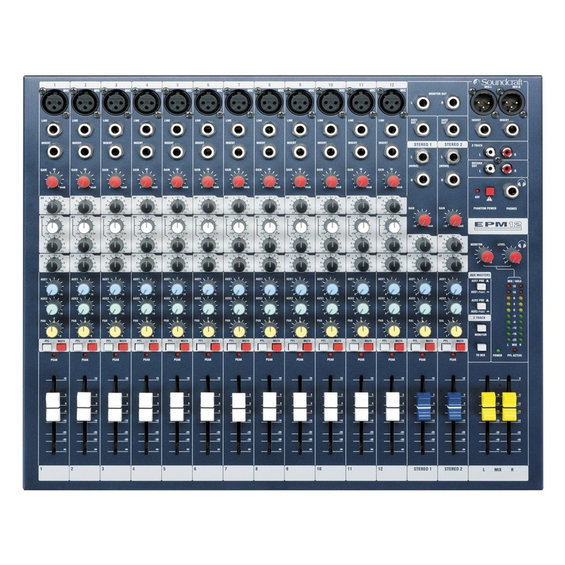 SOUNDCRAFT - Mixer analogico 14 canali