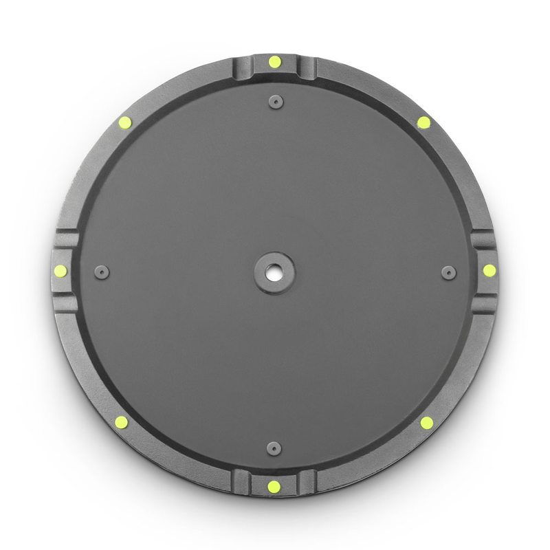 GRAVITY - Base tonda per aste distanziatrici M20