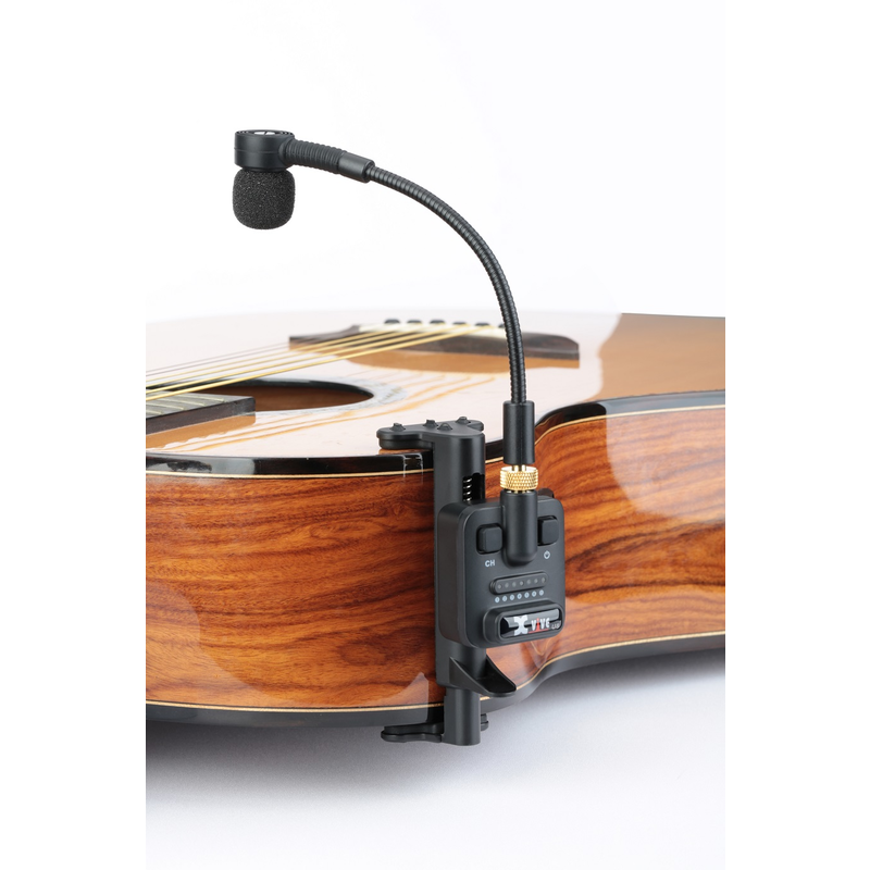 XVIVE - Sistema microfonico wireless digitale per chitarre acustiche