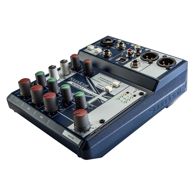 SOUNDCRAFT - Mixer Compatto 5 Canali